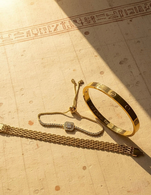 The Essential Gold 3-Piece Bracelet Stack