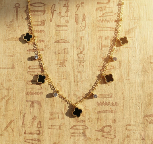 Luxury Clover Charm Necklace