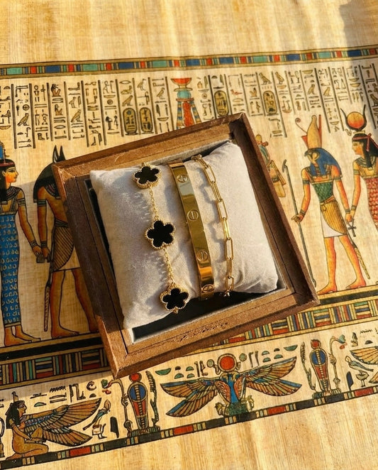 Luxury Inspired 3-Piece Bracelet Set